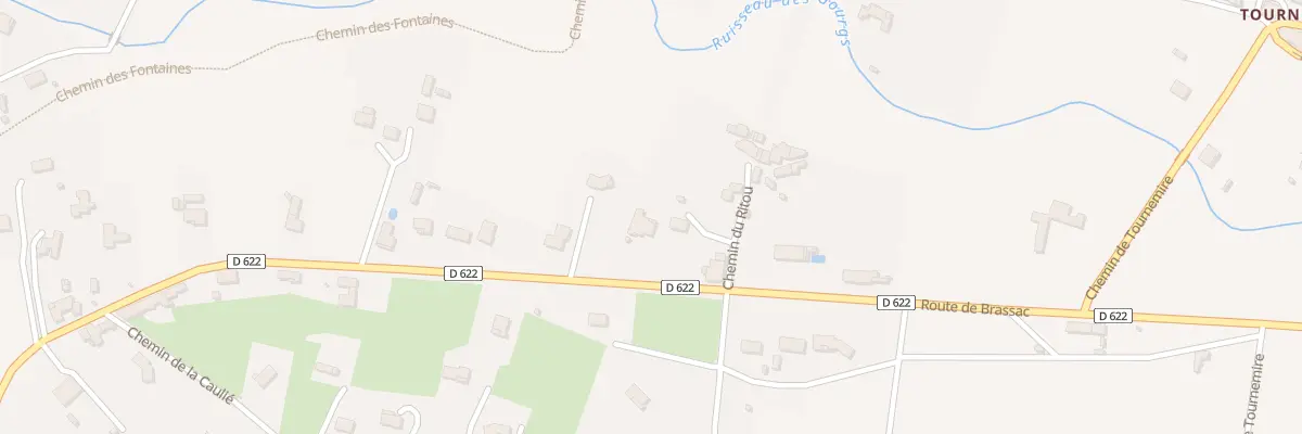 Plan du 129 Rte de Brassac à Castres