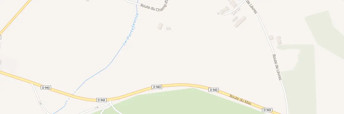 Plan du 336 Rte du Champ d’En Bas à Saint-Maur
