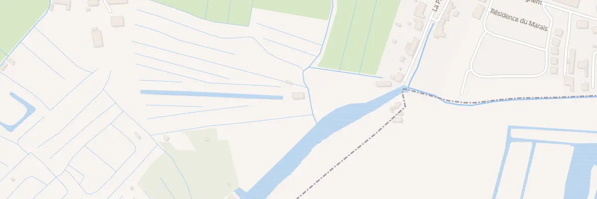Plan du 5172 Marais du Moerelaek à Nieurlet