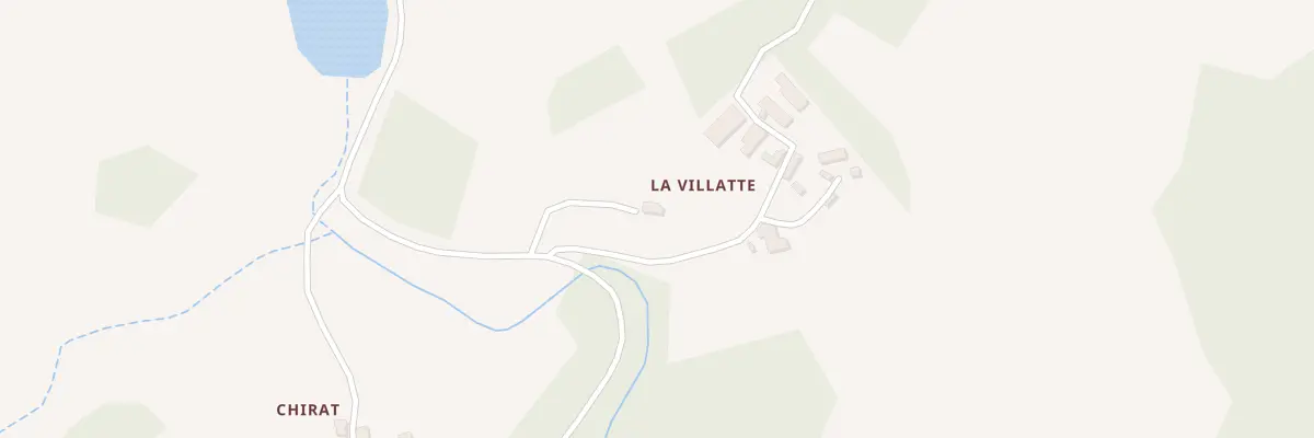 Plan du 3 La Villatte à Néoux
