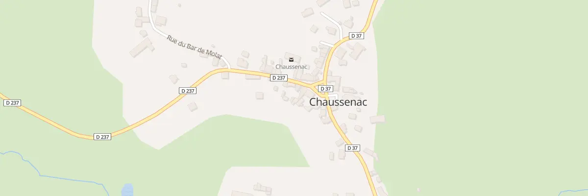 Plan du 5073 Le Bourg à Chaussenac