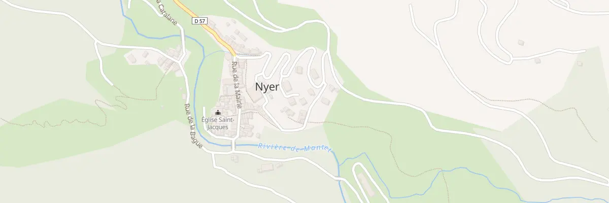 Plan du 5001F Los Camps de Lile à Nyer