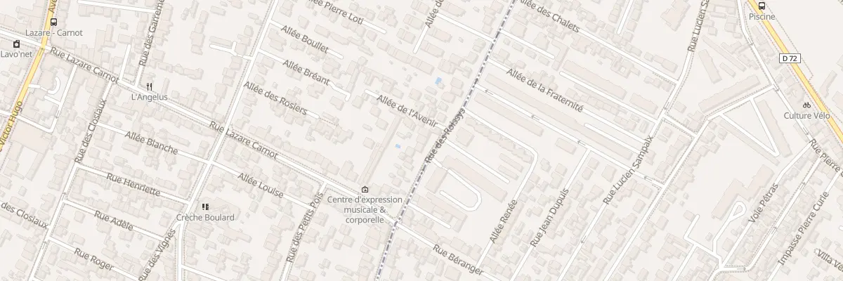 Plan du 133 Rue des Roissys à Clamart