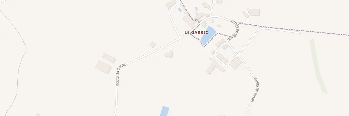 Plan du 5264 Le Garric à Roussennac