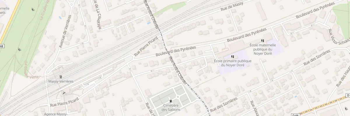 Plan du 31 Rue Andre Chenier à Antony