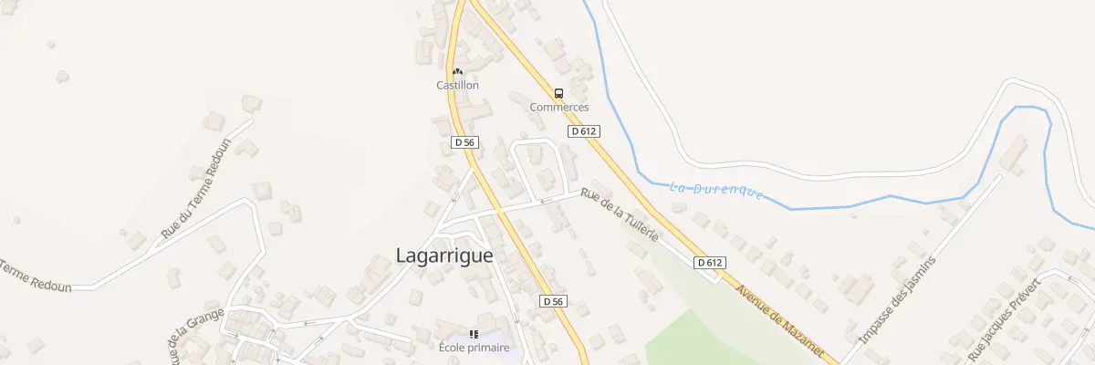 Plan du 130 Rue de la Tuilerie à Lagarrigue