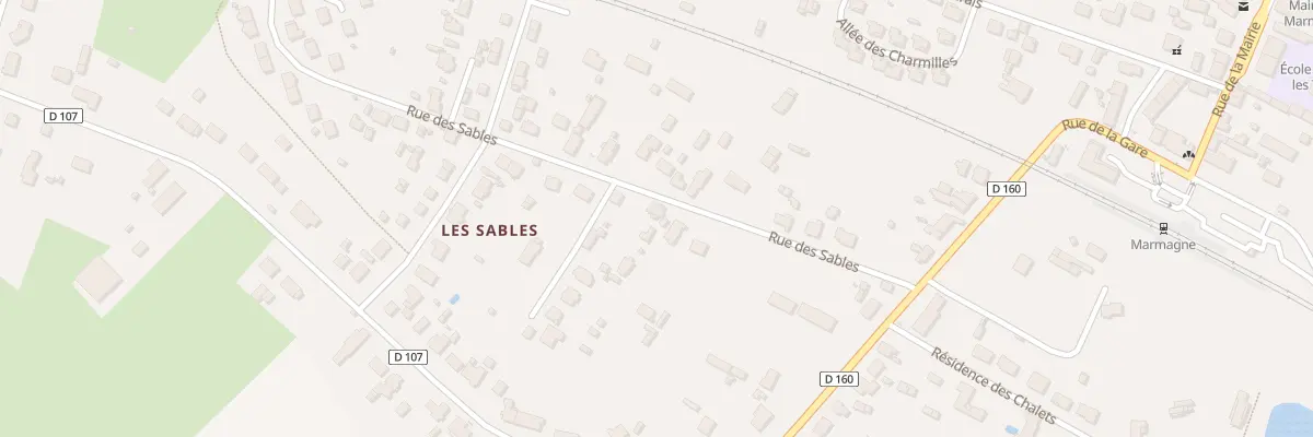 Plan du 11B Rue des Sables à Marmagne