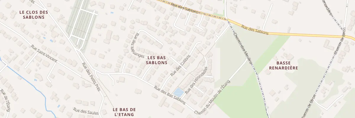 Plan du 17 Rue des Colibris à Linas