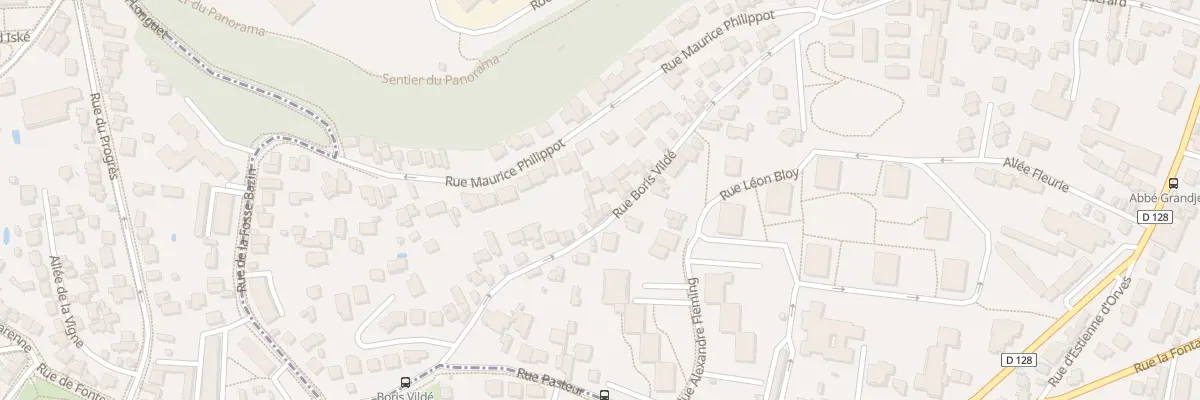 Plan du 86 Rue Boris Vildé à Fontenay-aux-Roses