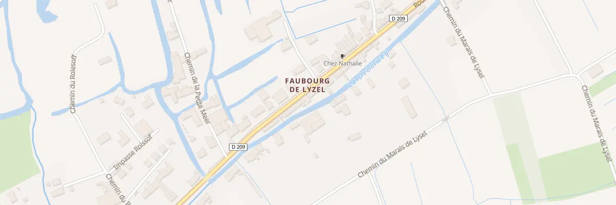 Plan du 27 Rte de Clairmarais à Saint-Omer