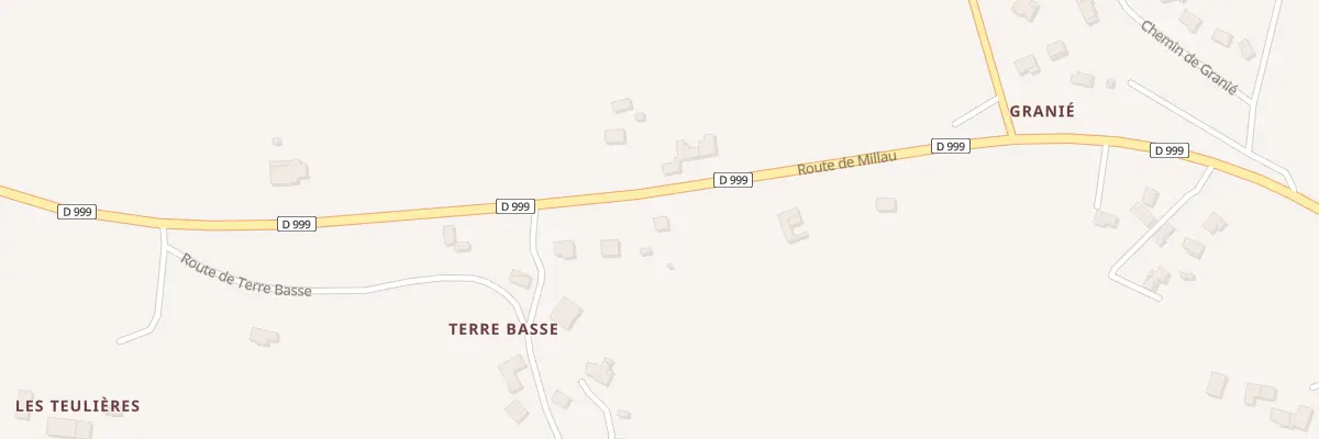Plan du 730 Rte de Millau à Bellegarde-Marsal