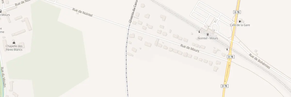 Plan du 27 Rue de Mours à Nointel