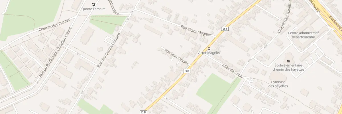 Plan du 88 Rue Jean Moulin à Amiens