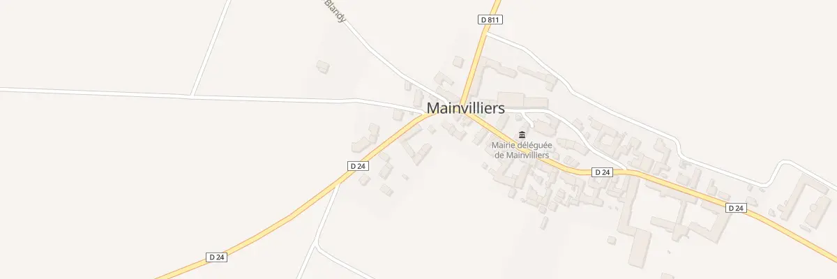 Plan du 43 Rue des Tilleuls - Mainvill au Malesherbois