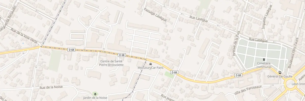Plan du 80 Rue Pierre Brossolette à Châtillon