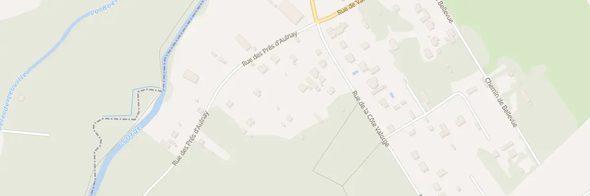 Plan du 13B Rue des Pres d’Aulnay à Brétigny-sur-Orge