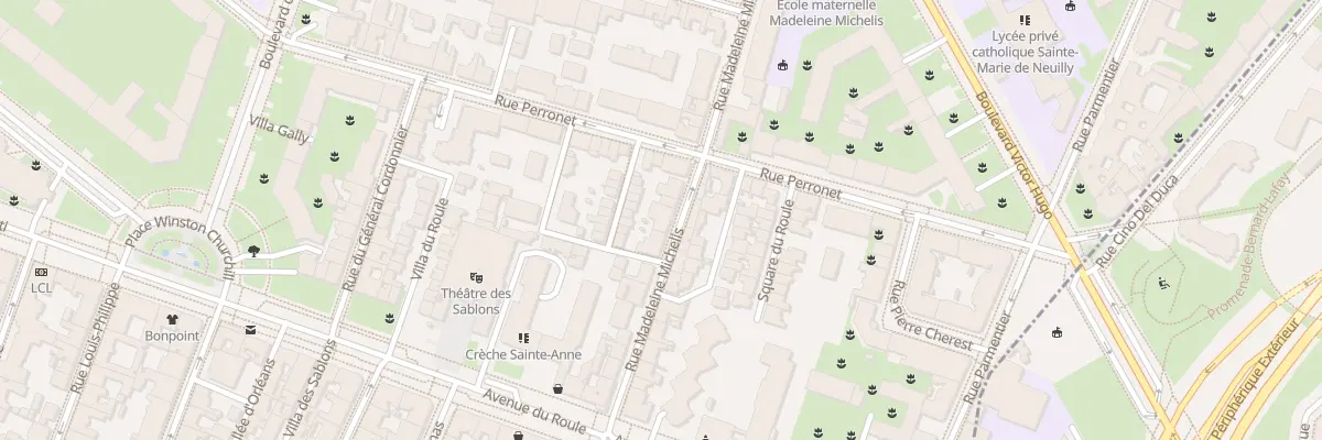 Plan du 43B Rue Madeleine Michelis à Neuilly-sur-Seine