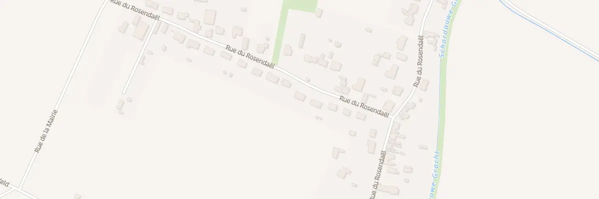 Plan du 333 Rue du Rosendael à Looberghe