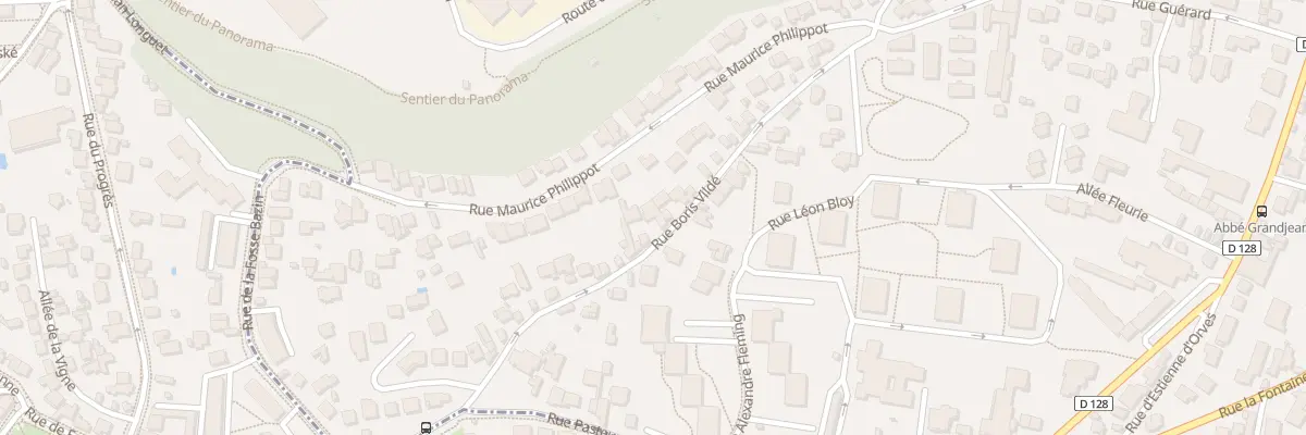 Plan du 84 Rue Boris Vildé à Fontenay-aux-Roses