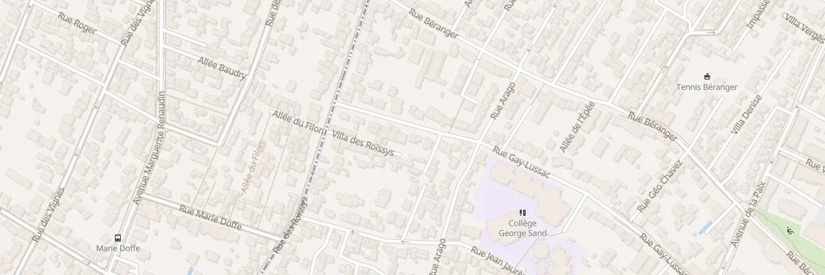 Plan du 97 Rue Gay Lussac à Châtillon