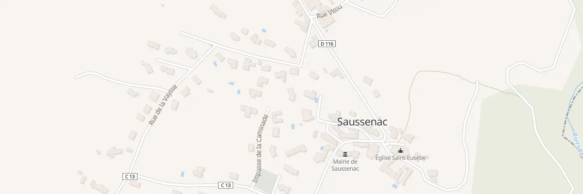 Plan du 131 Rue de L’Autan à Saussenac