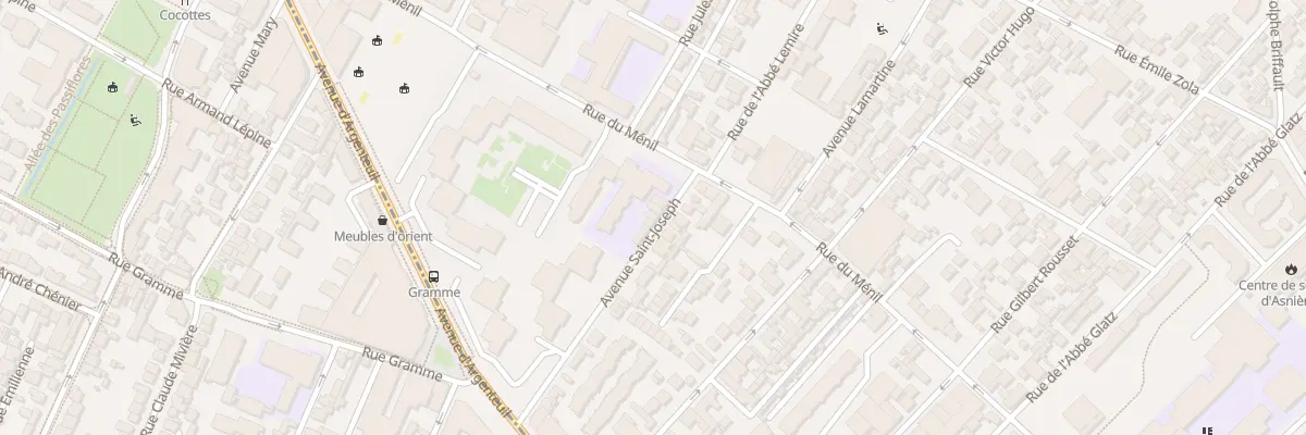 Plan du 15 Av Saint Joseph à Asnières-sur-Seine