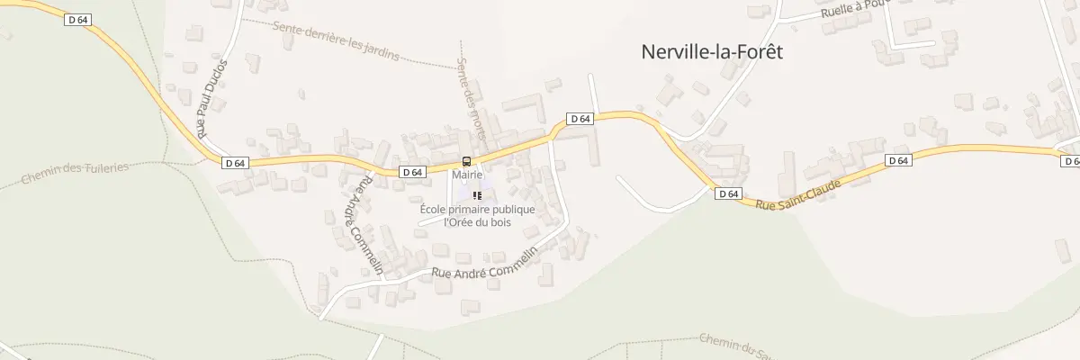 Plan du 35B Rue André Commelin à Nerville-la-Forêt