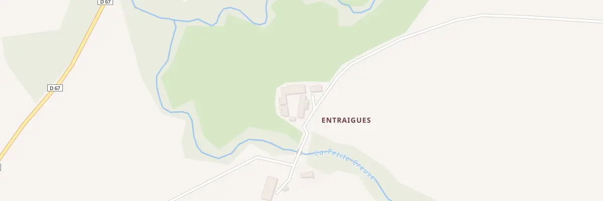 Plan du 5104 Entraigue à Soumans