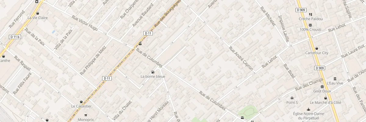 Plan du 106 Rue de Colombes à Asnières-sur-Seine