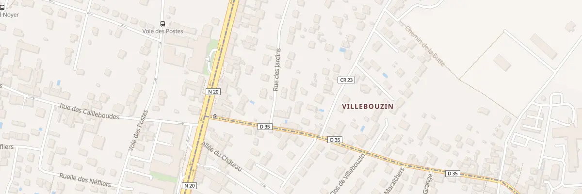 Plan du 2 Rue des Jardins à Ballainvilliers