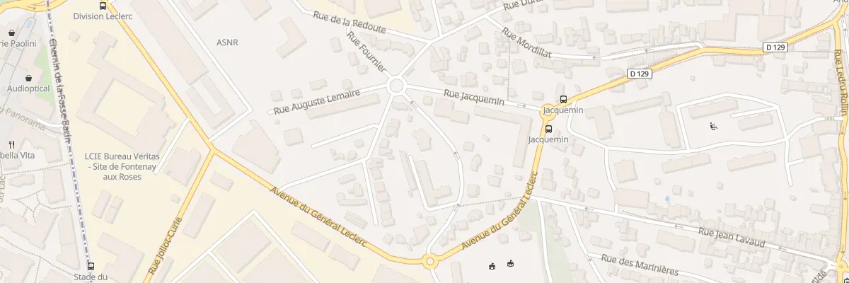 Plan du 11 Rue Auguste Constant Ernoult à Fontenay-aux-Roses