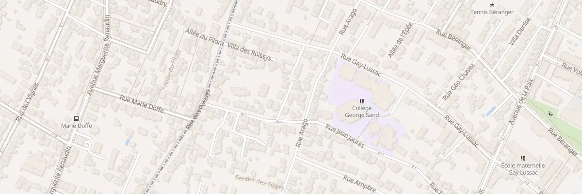 Plan du 98 Rue Jean Jaurés à Châtillon