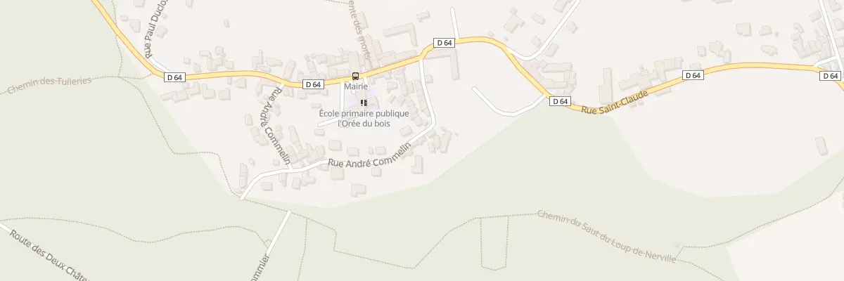 Plan du 30 Rue André Commelin à Nerville-la-Forêt