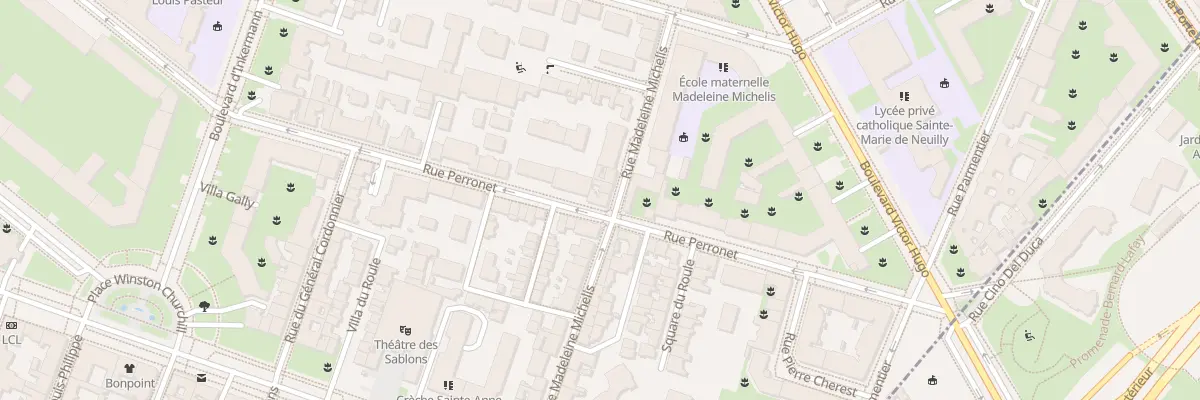 Plan du 34 Rue Perronet à Neuilly-sur-Seine