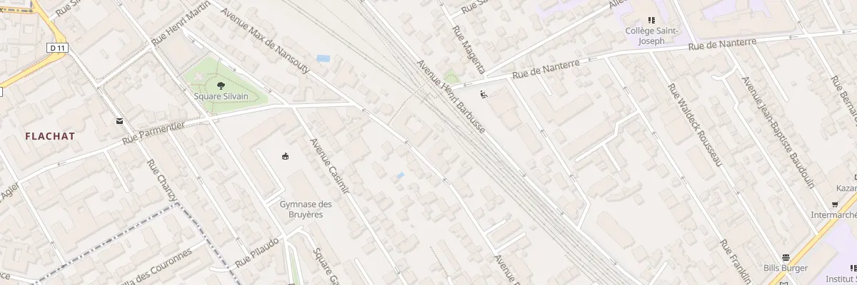Plan du 52 Av Flachat à Asnières-sur-Seine