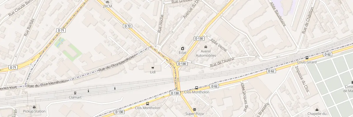 Plan du 50 Rue Larmeroux à Vanves