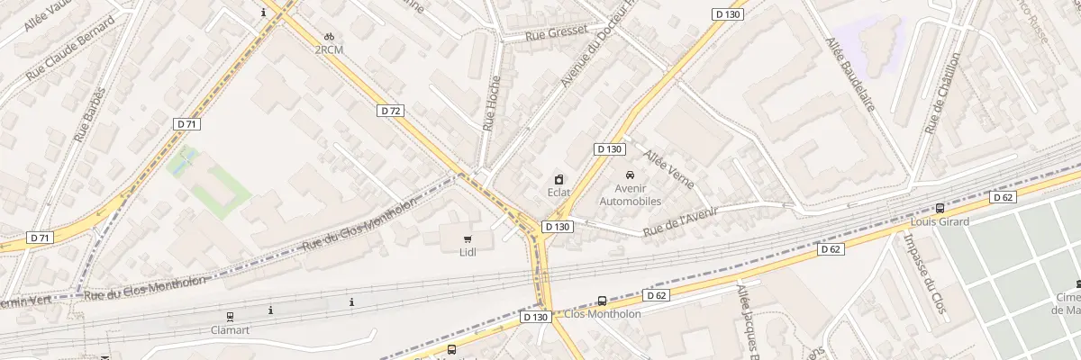 Plan du 46 Rue Larmeroux à Vanves