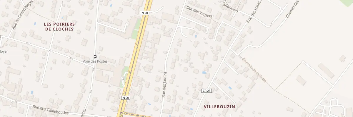 Plan du 16 Rue des Jardins à Ballainvilliers