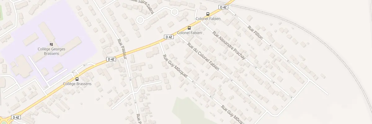 Plan du 3B Rue Guy Mocquet à Persan