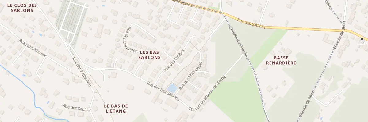 Plan du 16 Rue des Colibris à Linas