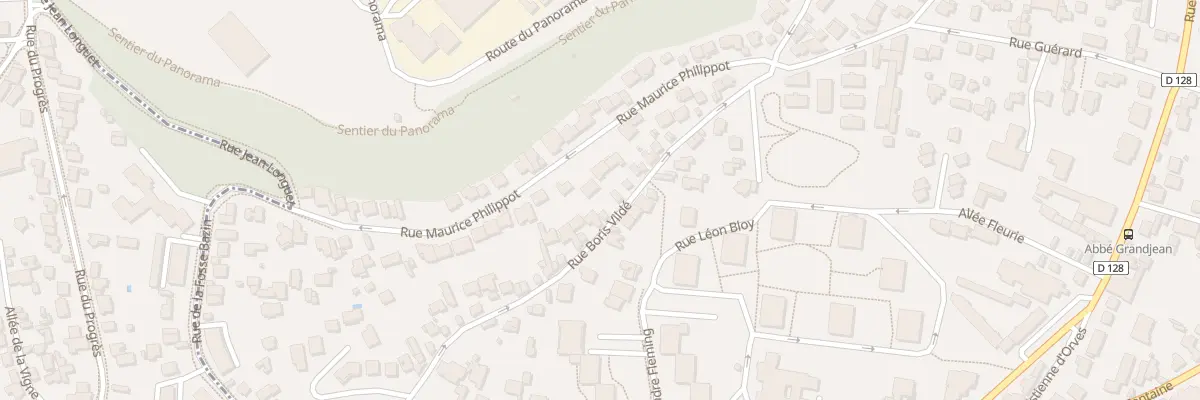 Plan du 76 Rue Boris Vildé à Fontenay-aux-Roses