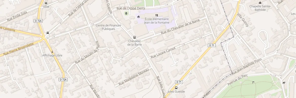 Plan du 1 Rue Lazare Carnot à Issy-les-Moulineaux