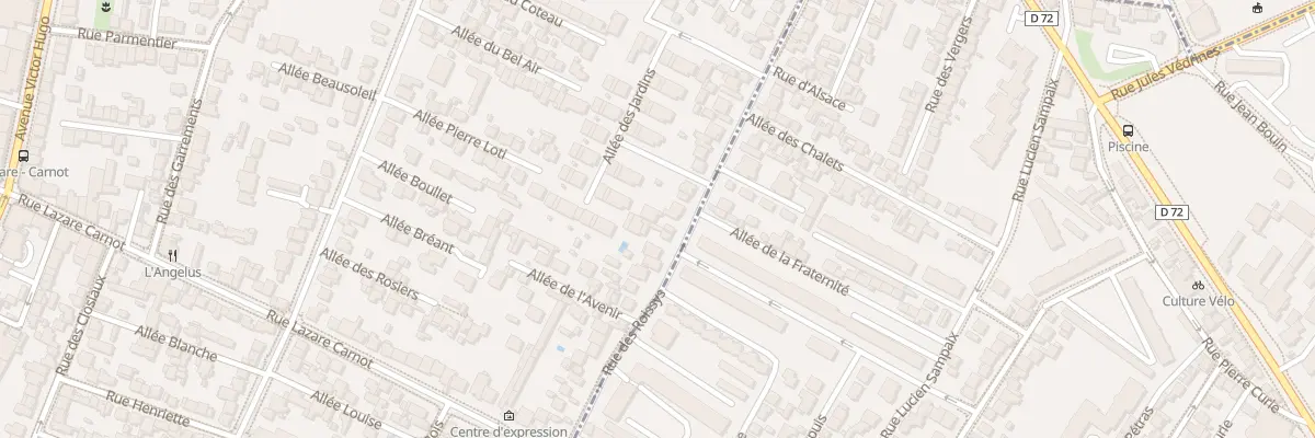 Plan du 151 Rue des Roissys à Clamart