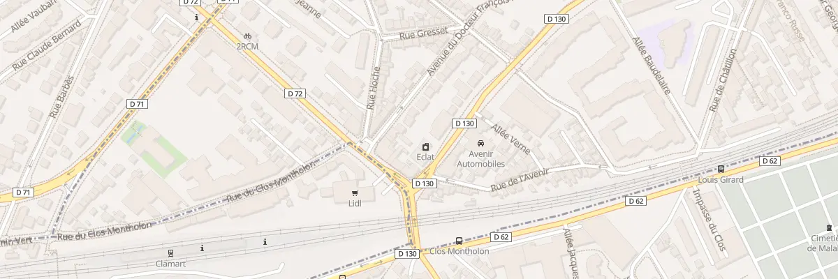 Plan du 44 Rue Larmeroux à Vanves