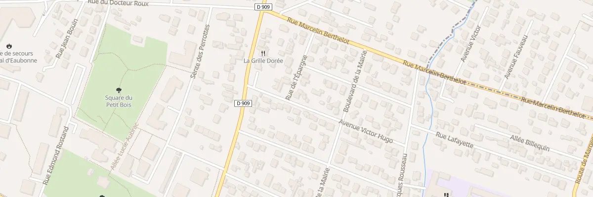 Plan du 2 Rue de l’Epargne à Eaubonne