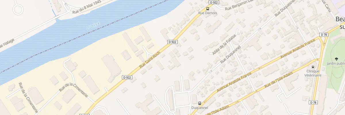 Plan du 53A Rue Saint-roch à Beaumont-sur-Oise