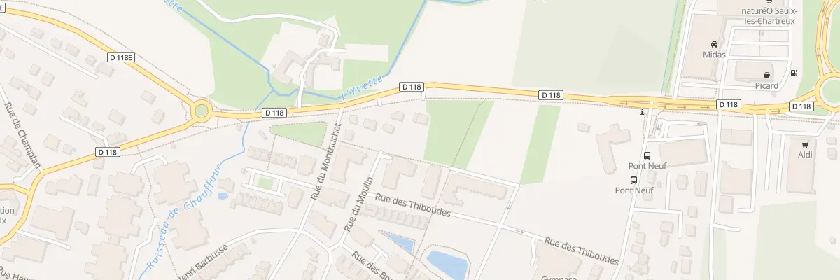 Plan du 45 Av Salvador Allende à Saulx-les-Chartreux