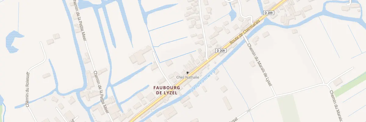 Plan du 26 Rte de Clairmarais à Saint-Omer