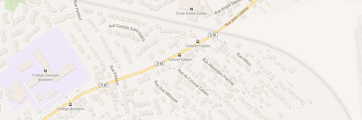 Plan du 66 Rue Jean Catelas à Persan