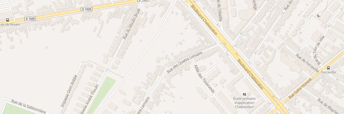 Plan du 44 Rue des Quatre Lemaire à Amiens